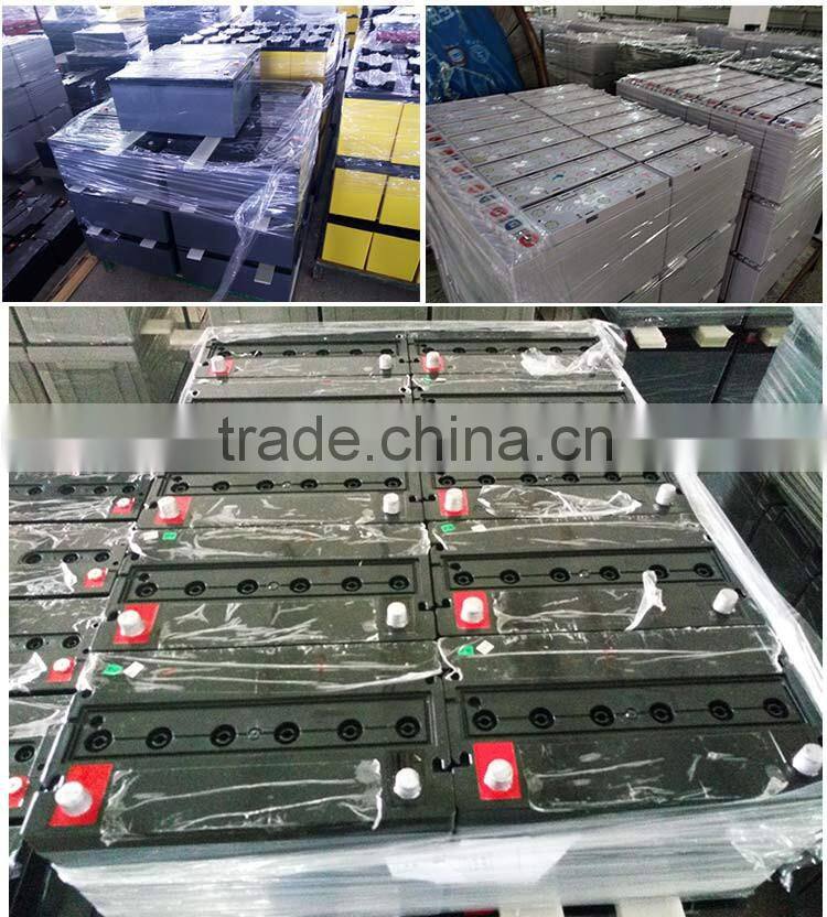 HIGH Capacity Acid Lead agm deep cycle battery 220ah solar battery 6 volt