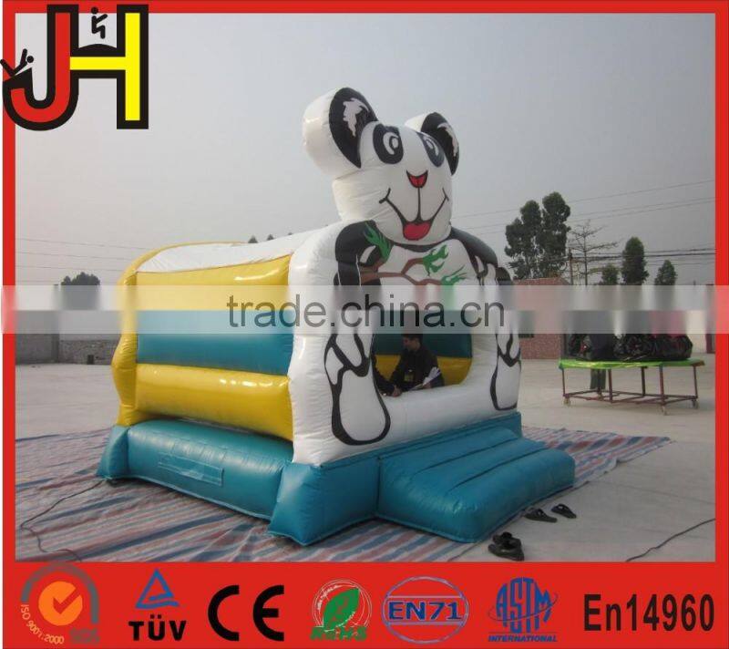 Funny panda inflatable castle, inflatable cute panda bouncer, inflatable panda manufacturer