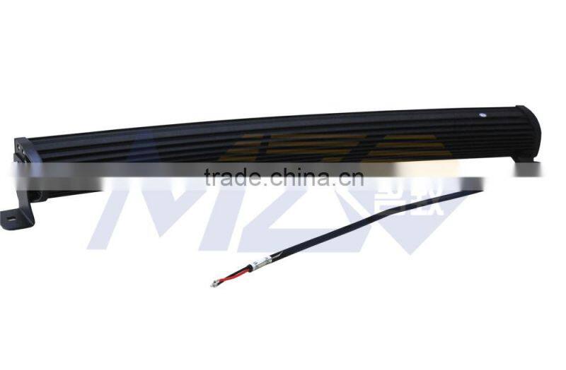 Curved LED Off road lighting 180W 32.5 inch 60x3W CRE E, Double row led bar lights for SUV ATV high heat dissipation waterproof