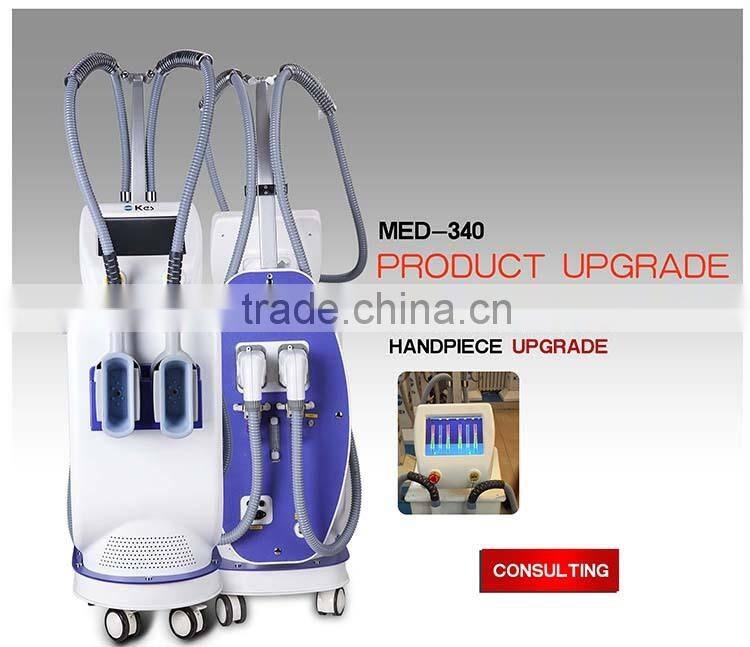 Best selling weight loss fat reduction cryo vacuum body slimming system