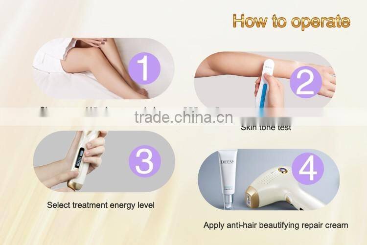 Professional 300,000 shots ipl flash lamp IPL machine ipl depilation machine for hair removal