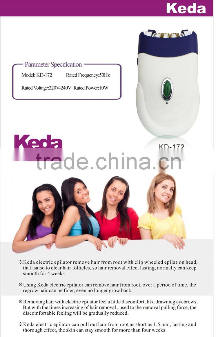 Blue Rechargeable Bikini Epilator