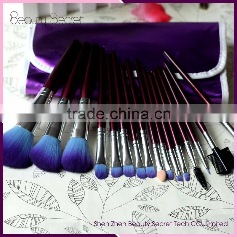 16 Pcs/kits Pro Foundation Powder Eyeliner Brushes Cosmetic Makeup Brush Set,full complete