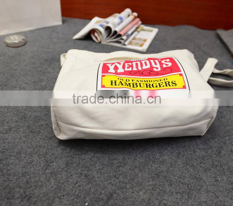 casual little fresh canvas tote shoulder bag