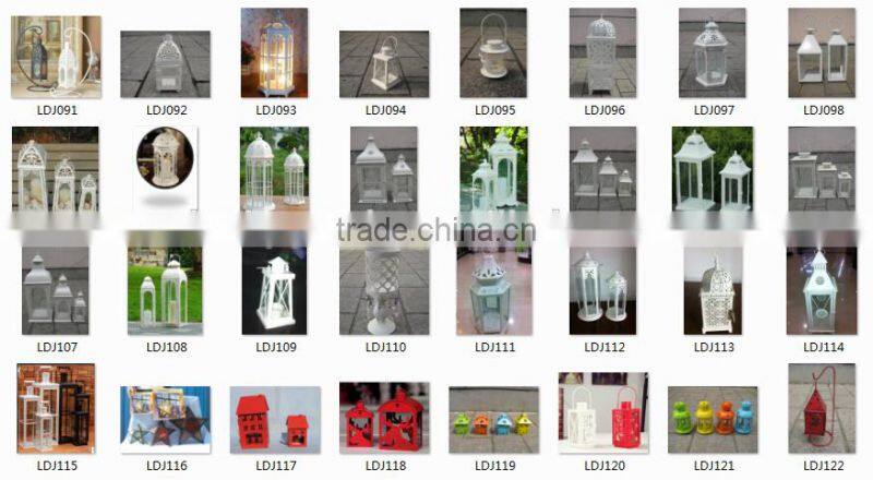 stylish pinnacle metal candle holder for indoor and outdoor decoration