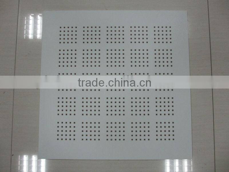 Absorption gypsum ceiling tiles