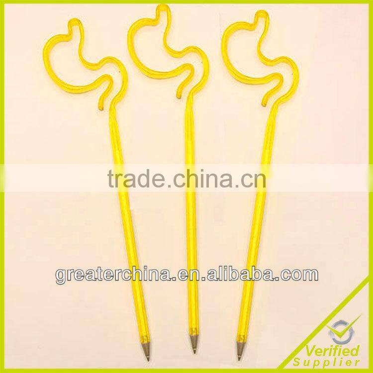 cat shape bent pen,bent pen,animal shape bent pen