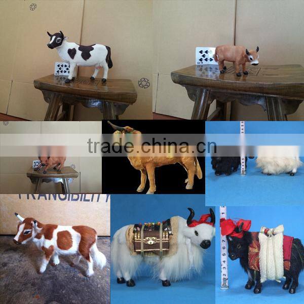 Wholesale Custom artificial large cow playground decoration