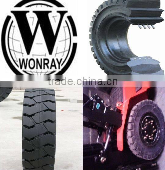 hot sale quality assured industrial forklift parts tire solid tire 6.00-9