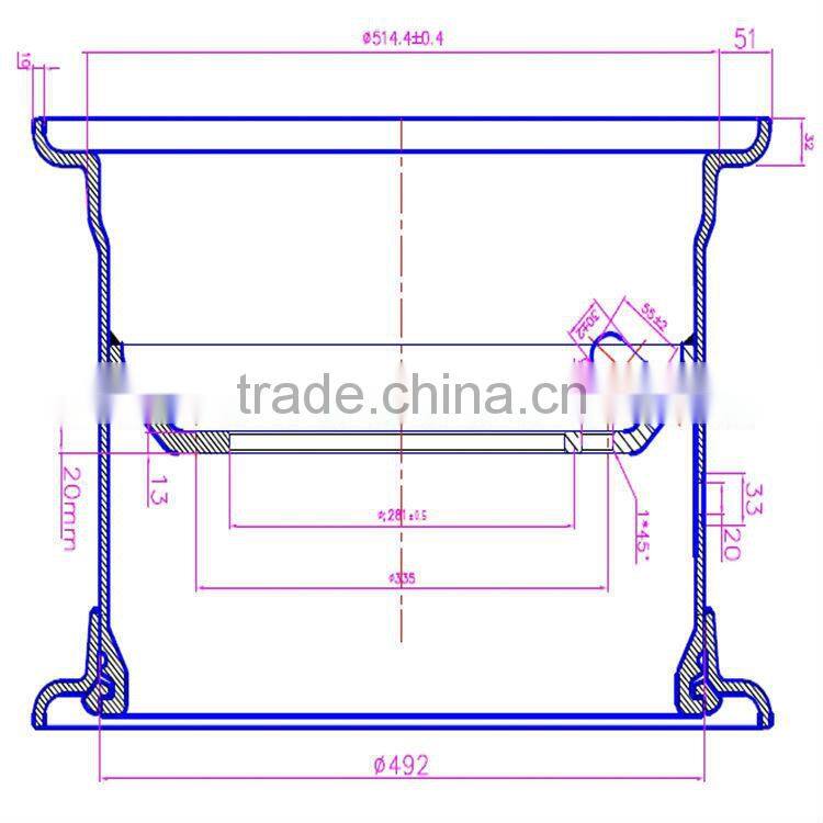 pressed disc on wheels