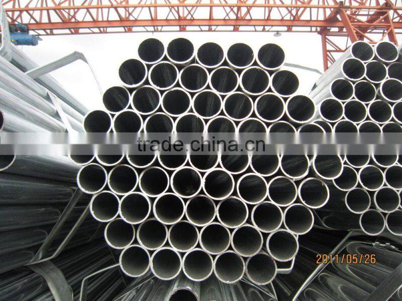 Pre-galvanized steel pipe &square steel pipe price use for construction