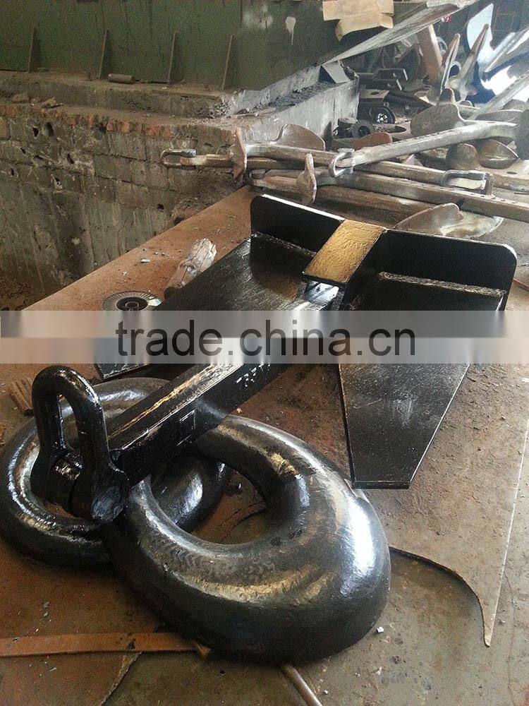 High Quality Ship Anchor Hall Stockless Bower Anchor For Ship/marine Bower Anchor Marine Japan Stockless Anchor