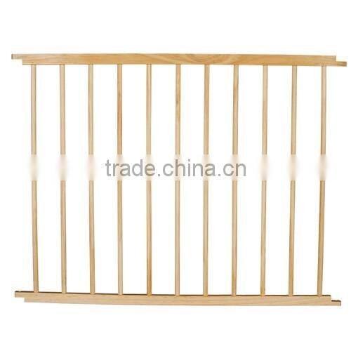 European standard 6sides folding natural color wooden baby playpen