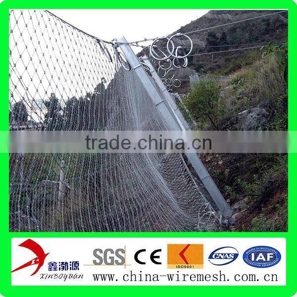 anping china supplier flexible ring network/ passive slope netting/flexible metal mesh netting