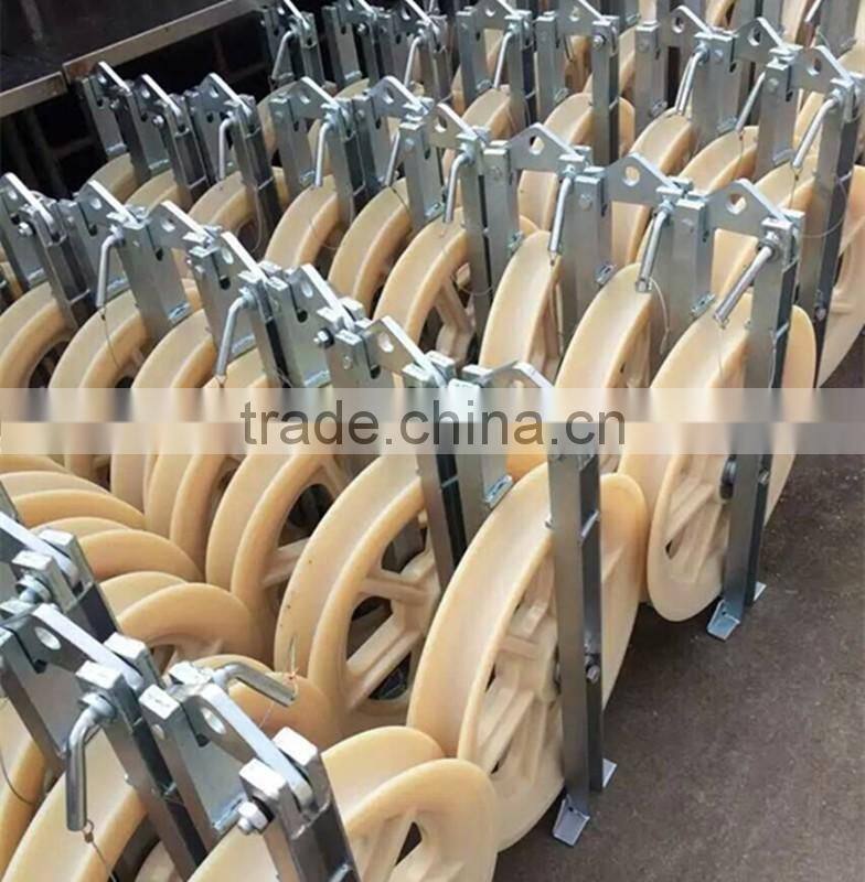 Hot sale grounding conductor stringing pulley block