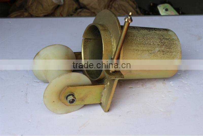 Factory wholesale Steel block cable pulley for stringing