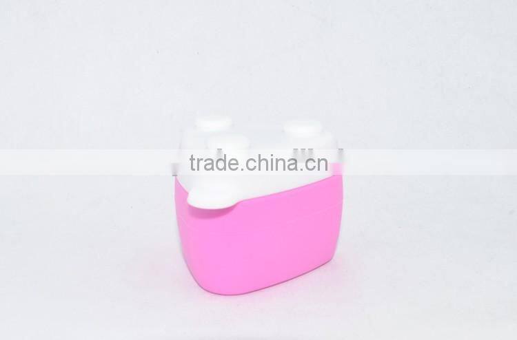 Portable 20ml empty travel silicone jar