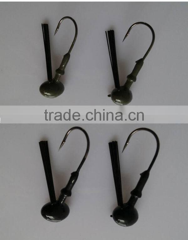 Black Jig Head, Tungsten Bass Jigs