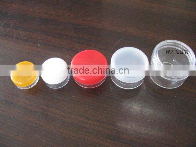 3g PP plastic cosmetic cream jar
