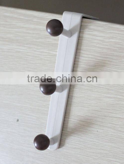 Japanese style simple design F type lollipop shaped hook hangers