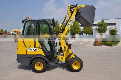 Hot sale mini wheel loader Model YN725
