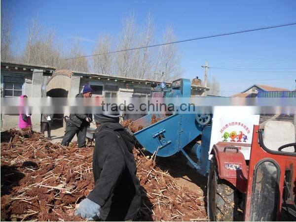 Large farm sorghum thresher
