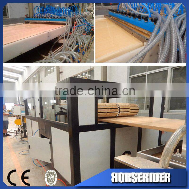 machine for producing wpc wall panels/co-extrustion wpc/wood mdf production line