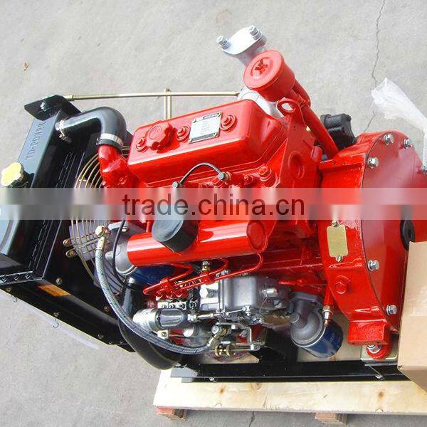 3 cylinders fire fighting equipment with radiator 380