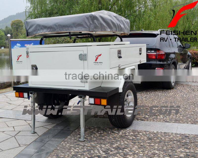 2016 high quality roof tent camper trailer
