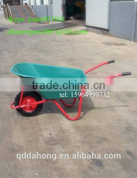 Popular and Durable Plastic Industrial Wheelbarrow WB5009 with Foam wheel