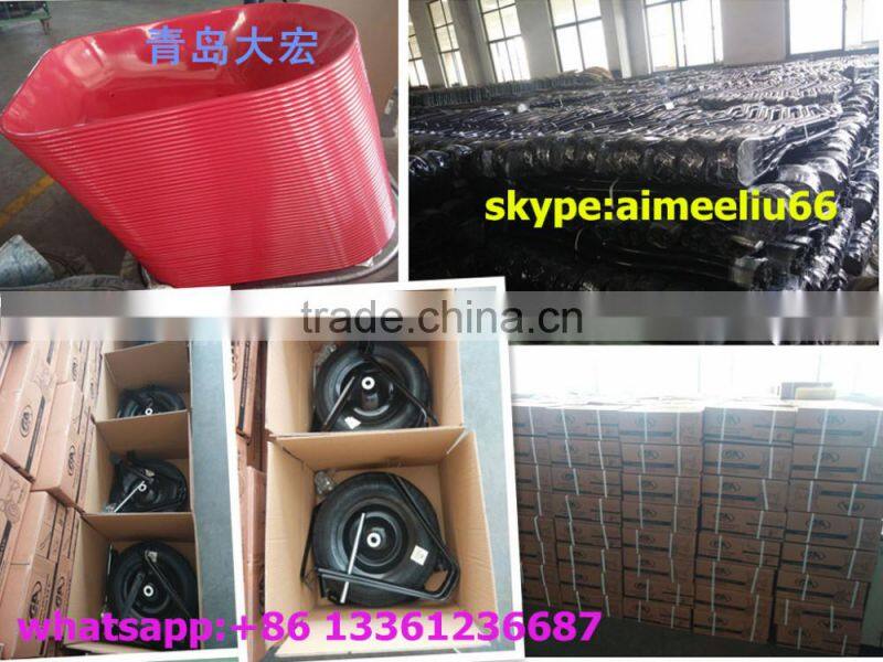 100L big capacity steel wheel barrow factory