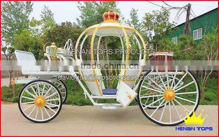 Luxury Baby Princess Horse Pumpkin Wedding Cinderella Carriage