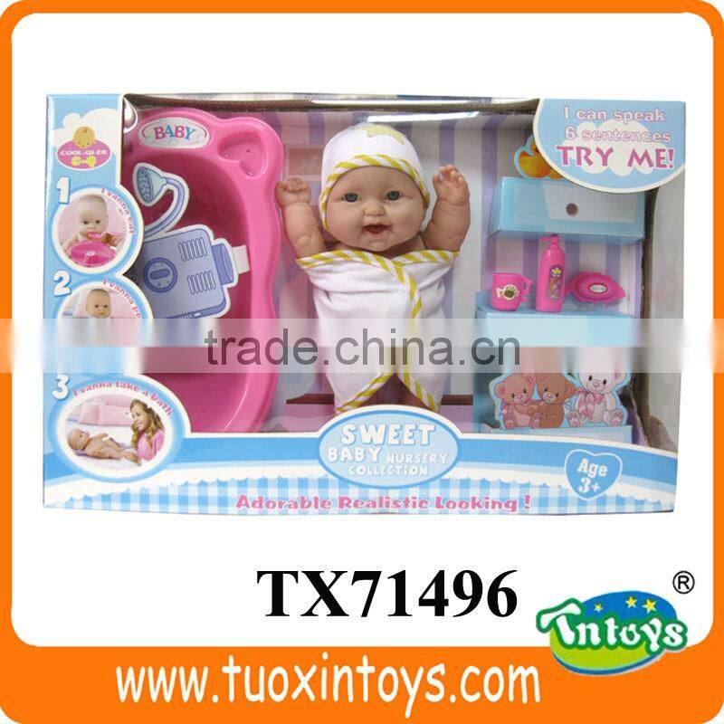 wholesale silicone vinyl reborn baby shower doll kit
