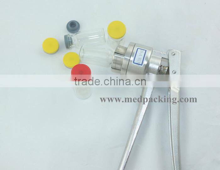 Manual 20mm Vial Crimper.Hand crimping machine for vials,flip off cap crimping tool