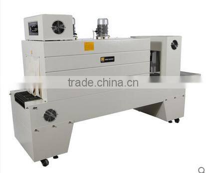 semi automatic shrink film packaging machine for glass win bottles