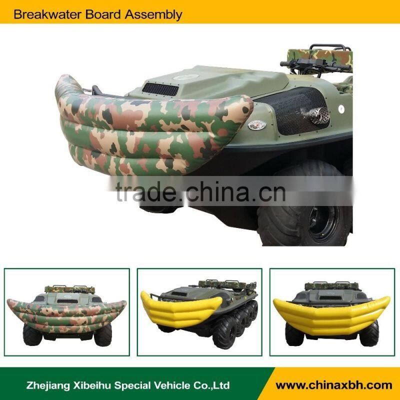 XBH 8X8 Amphibious vehicle with air cushion crossing rive car special transportation vehicle ATV