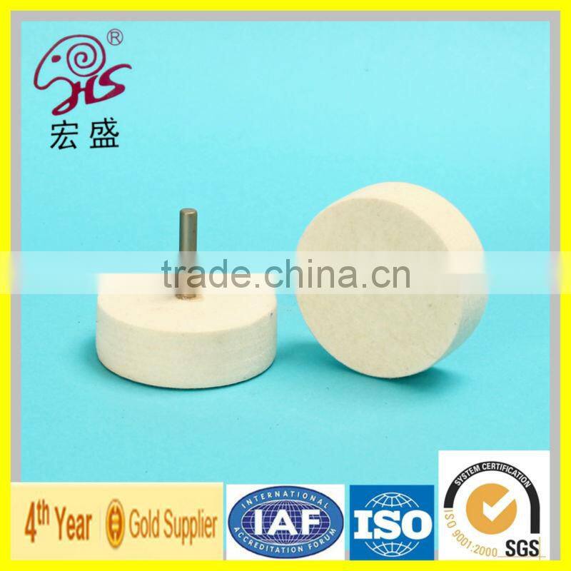 Wool Felt Buffing Bobs