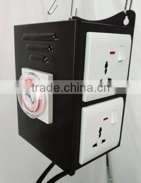 4/6/8 Outlets UK Light Contractor Timer with Two Input Plugs