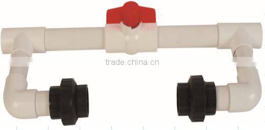 Irrigation System Bypass Assembly For Fertilizer Injector