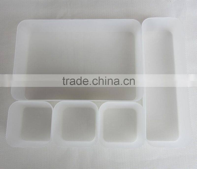 Good Quality White Spliced Plastic Storage Box Plastic Organizer