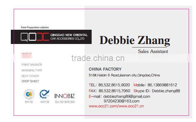 DIY Plastic dust Sheet for paint protective