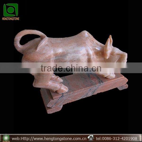 Small Marble Animal Craft of Ox Statue