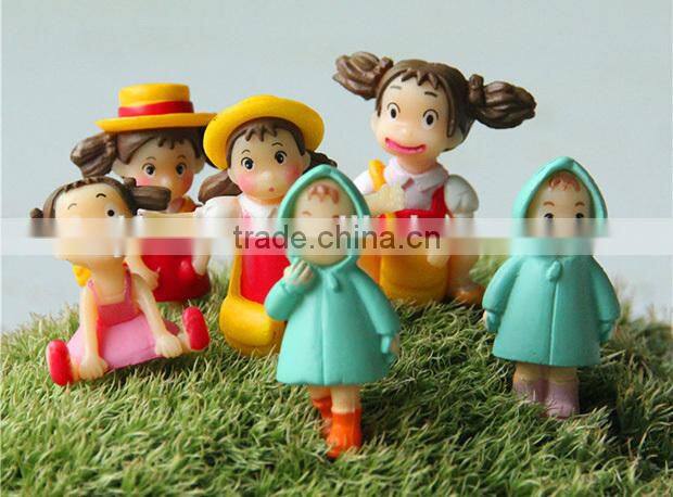 Miyazaki Totoro Xiaomei micro landscape accessories resin ornament crafts