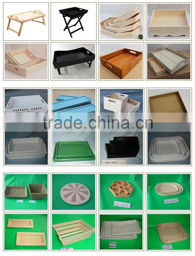 Wooden Dominoes Game In Wooden Tray