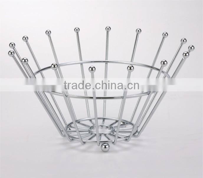 Wholesale Fruit And Vegetable Steel Wire Basket,Fruit Basket,Stainless Steel Fruit Basket
