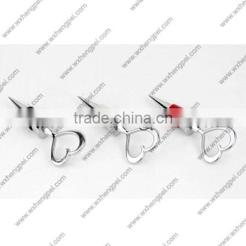 wedding gift of high-grade zinc alloy love red wine stopper