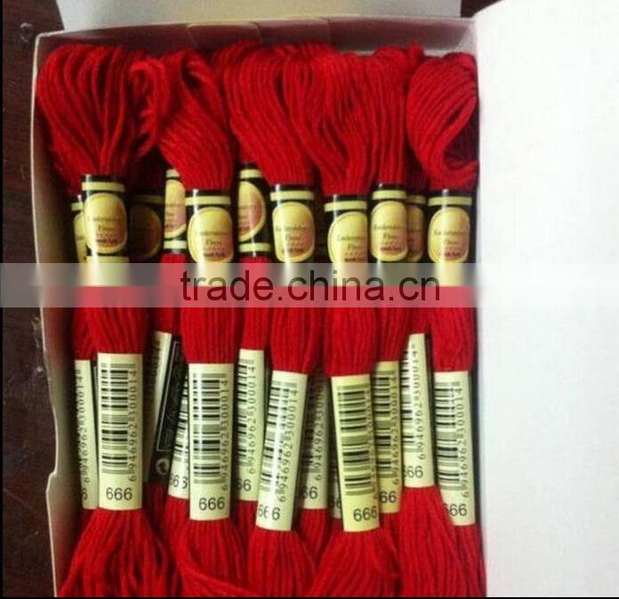 15032004 100% cotton Thread, anchor color cross stitch embroidery thread