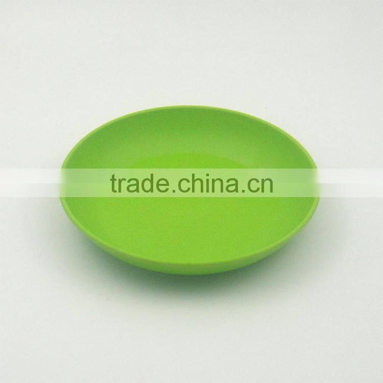 wholesale ecofriendly bio bamboo fibre plate dishes