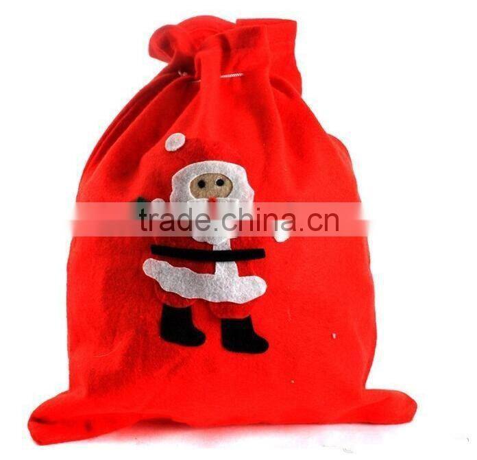 Large Felt Christmas Gift Bag Santa Sack - Two Designs Available
