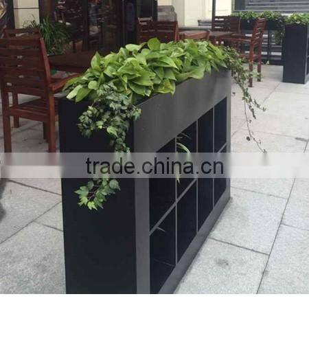 Arlau outdoor park galvanized flower planter